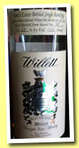 Willet 5 yo (55%, OB, Family Estate Bottled Single Barrel Rye, barrel #40, +/-2012)